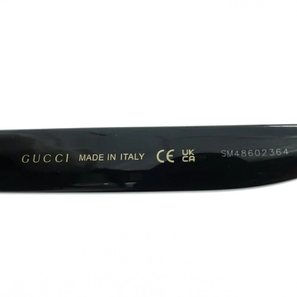 Gucci GG0034 Unisex Sunglasses Black Gray OS - Picture 7 of 15